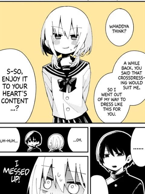 it shouldn't have turned out like this, thought the femboy [English] - myrockmanga.com
