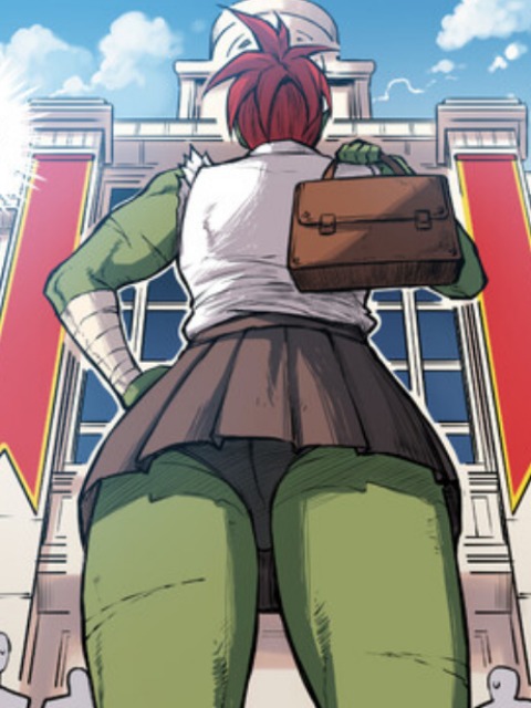 orc girl goes to high school [English] - otakusan.net